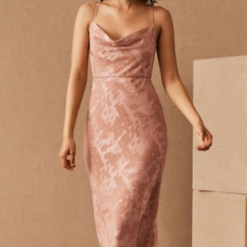 BHLDN Kinsey Midi Dress in Sedona Sunset
